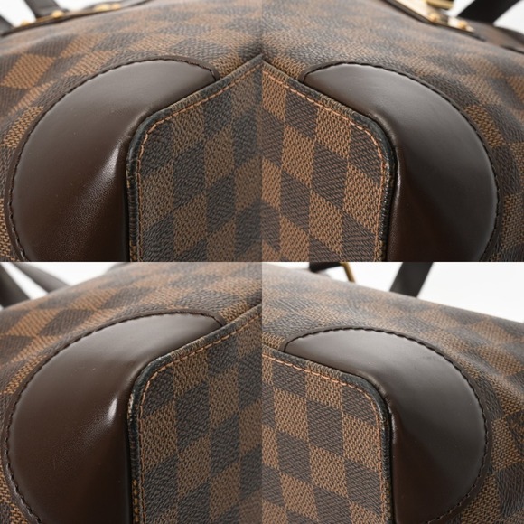 LOUIS VUITTON Authentic Brown Damier Canvas Bag - Picture 8 of 11